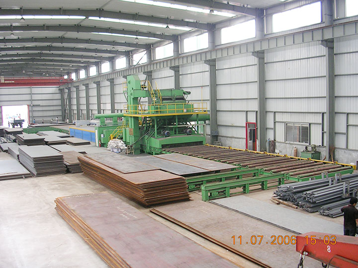 杭州造船厂5M预处理生产线
